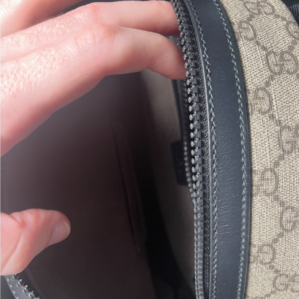 Gucci Beige and Black Men's Backpack - Picture 6 of 11